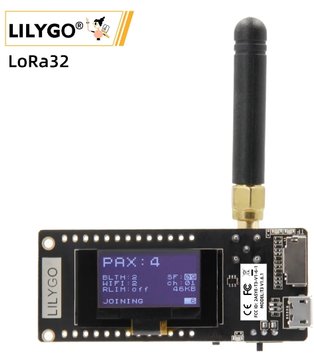 Плата розробника LILYGO ESP32 і LoRa SX1276 433МГц esp32_lilygo_lora фото