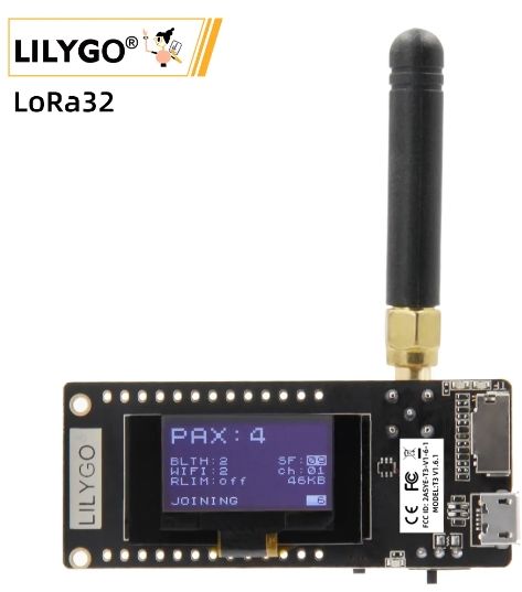 Плата розробника LILYGO ESP32 і LoRa SX1276 433МГц esp32_lilygo_lora фото